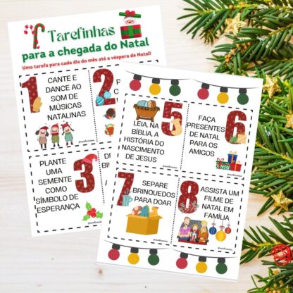 Tarefinhas para a chegada do Natal