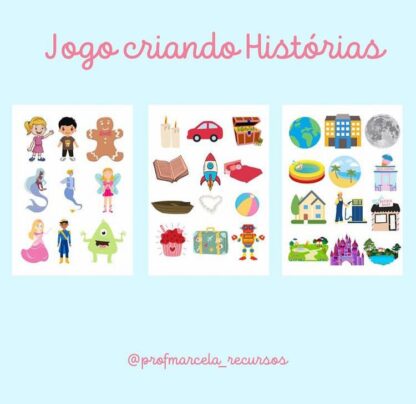 Jogo criando histórias