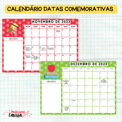 Arquivo Calendário Datas Comemorativas 🗓️ - Image 6