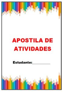 Apostila atividades educação infantil