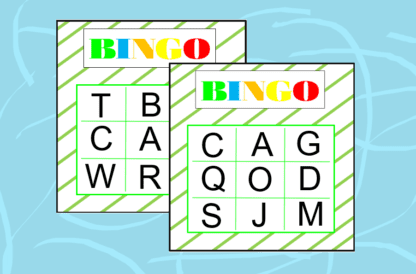 Bingo das Letras
