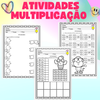 Kit Atividades Multiplicação - Image 4