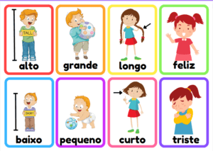 Jogo da memória antônimos