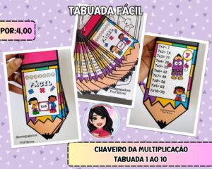✨Chaveiro da Multiplicação
