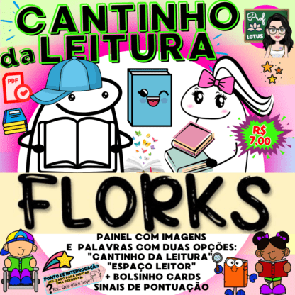 CANTINHO DA LEITURA FLORKS