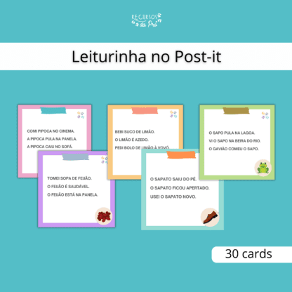 Leiturinha no Post-it