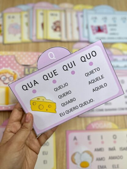 Fichas de leitura Sílabas Simples - Image 12