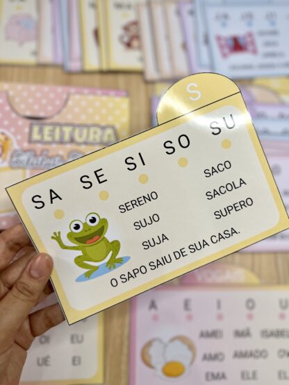 Fichas para Leitura - Sílabas Simples - Image 3