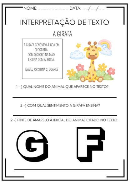 4 Atividades - Interpretação de Textos - Image 2