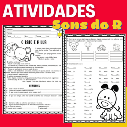Atividades sons do r