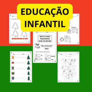 Avaliação Atividade natal pré escola
