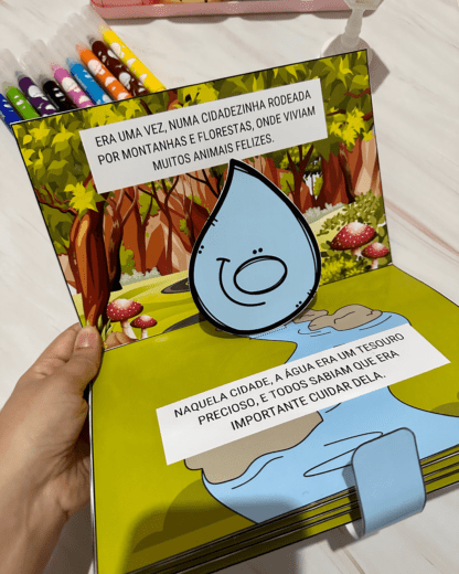 Livro 3D Água: O tesouro na floresta - Image 4