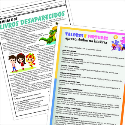 ATIVIDADES E PAINEL do Dia Nacional do Livro Infantil - Image 4