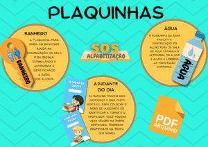 Kit Plaquinhas