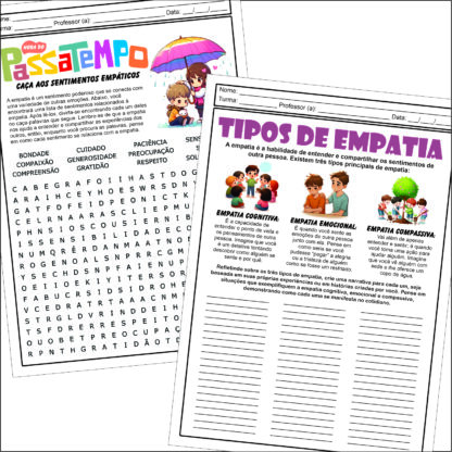 PACOTE DE ATIVIDADES SOBRE A EMPATIA - Image 6