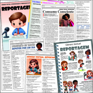 Gênero Textual, interpretação de texto e produção textual: Reportagem