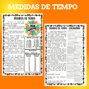 Medidas de Tempo atividades