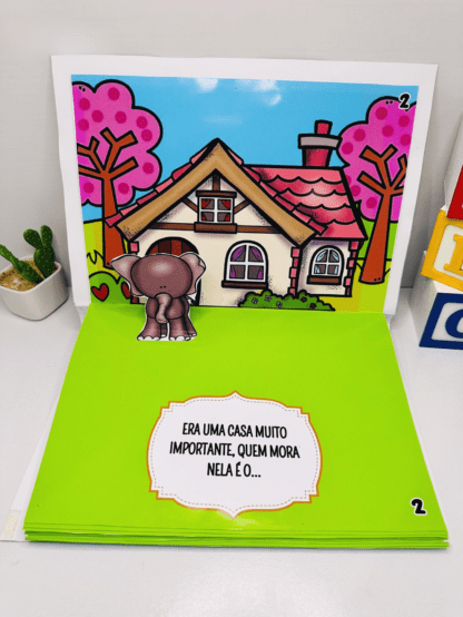 Livro 3D - A casa que rimava - Image 3