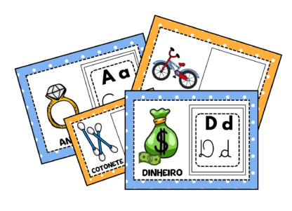 FLASHCARD ALFABETO DE A-Z