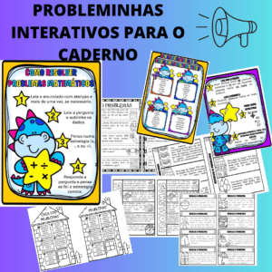 Probleminhas para o caderno interativo 3º ano