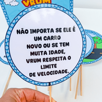 O carro Vrum - Palitoches - Image 4