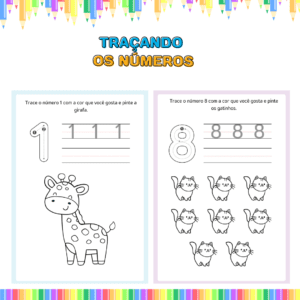 Traçando os números