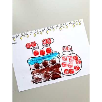 ATIVIDADE PAPAI NOEL NA CHAMINÉ - Image 2