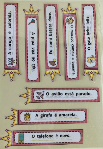 Eu já sei ler - frases simples