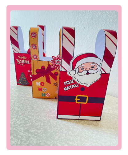 sacolinha de natal pdf para imprimir