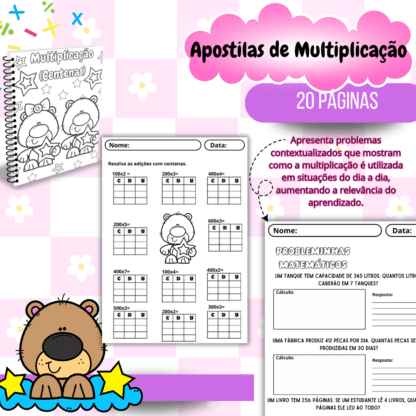 Pacote Apostilas de Multiplicação - Image 3