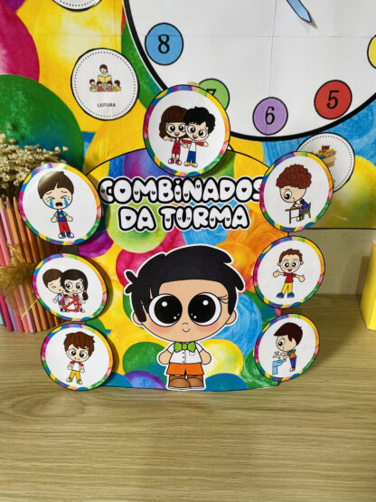 Relógio da rotina + combinados da turma - Image 4