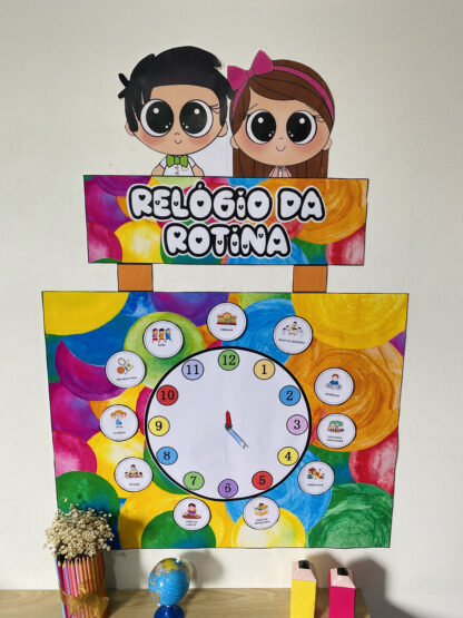 Relógio da rotina + combinados da turma - Image 5