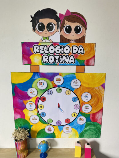 Relógio da rotina + combinados da turma - Image 6