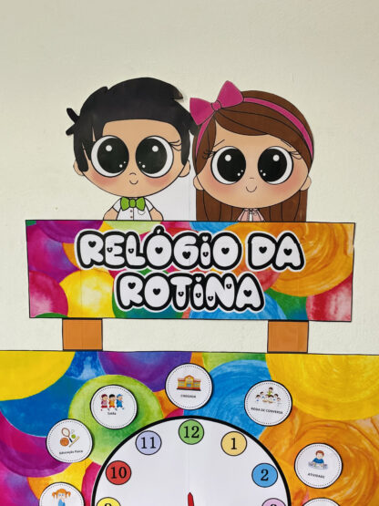 Relógio da rotina + combinados da turma - Image 7