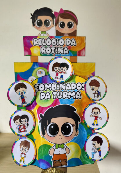 Relógio da rotina + combinados da turma - Image 10