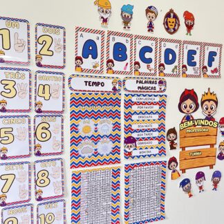Kit de Ornamentação de Sala de Aula Branca de Neve, Material Pedagógico, Decoração de Sala de Aula, Atividades Educativas, Temática de Conto de Fadas, Volta às Aulas, Decoração Escolar, Recursos Didáticos, Ensino Divertido, kit de decoração de sala de aula branca de neve, decoração de sala de aula branca de neve