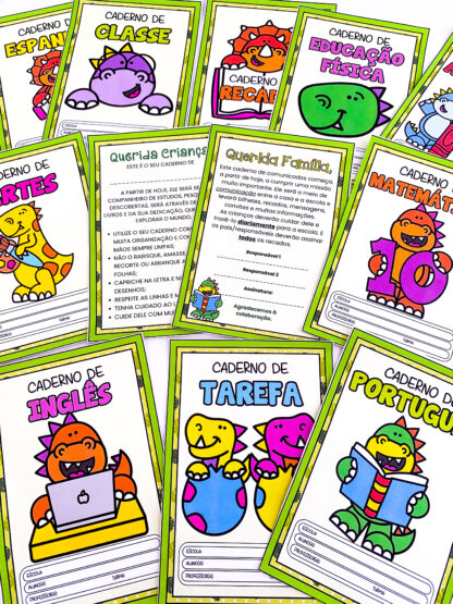 Capas para caderno Dino - Image 7