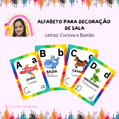 ALFABETO DE PAREDE