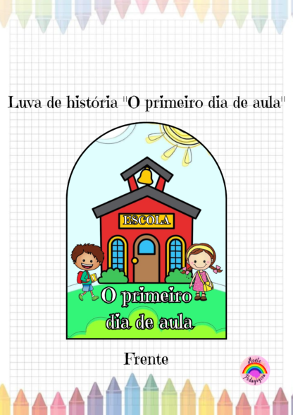 Luva de história "O primeiro dia de aula" 👩🏻‍🏫 - Image 2