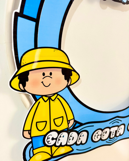 Decoração para Bambolê tema “Dia da Água” - Image 10
