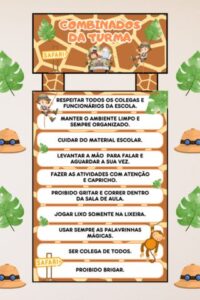 Combinados da Turma Safari