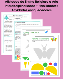 Atividade de Ensino Religioso e Arte Interdisciplinar