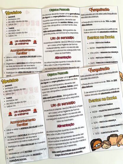 📂 ARQUIVO: FOLDER REUNIÃO DE PAIS EDITÁVEL 📂 - Image 3