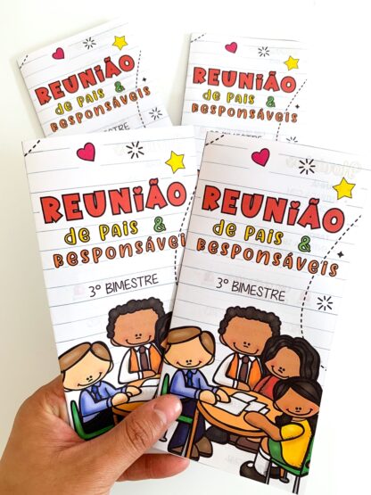 📂 ARQUIVO: FOLDER REUNIÃO DE PAIS EDITÁVEL 📂