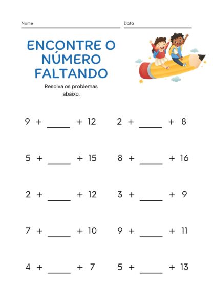 ATIVIDADES DE MATEMÁTICA ANOS INICIAIS - 1º AO 5º - Image 6