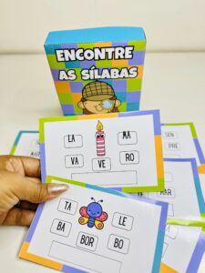 ENCONTRE AS SÍLABAS