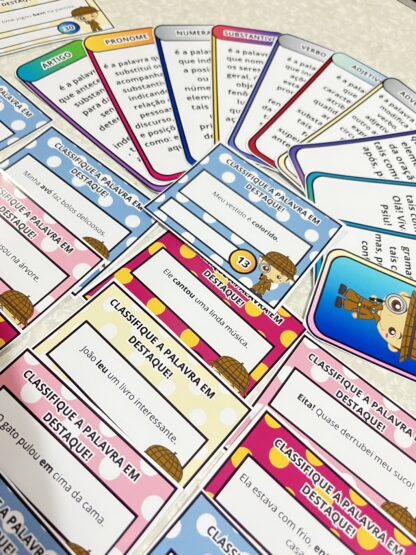 Classes Gramaticais Cards e Frases - Image 3