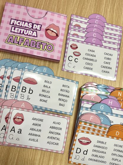 Fichas de leitura Alfabeto - Image 7