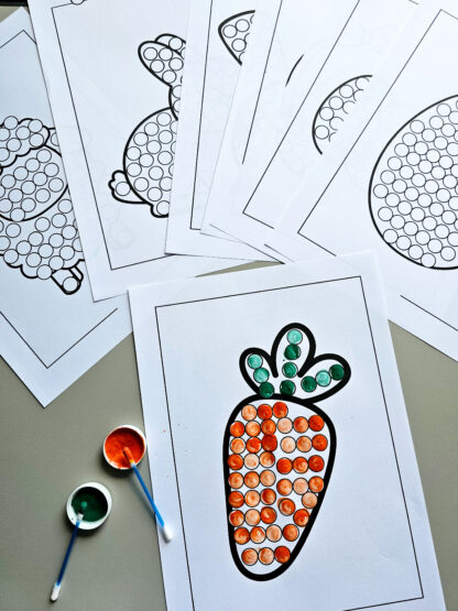 Pintura com cotonetes - Páscoa - Image 5
