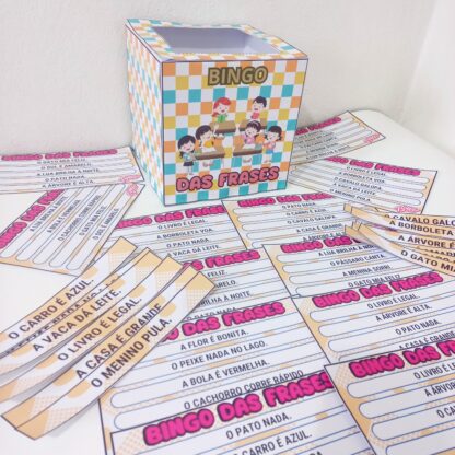 Bingo das Frases - Divertido e Educativo 🎉